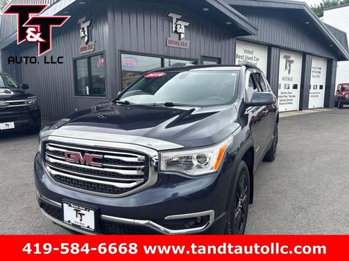 Blue Steel Metallic 2019 GMC Acadia SLT-1