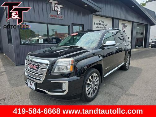 Ebony Twilight Metallic 2016 GMC Terrain Denali