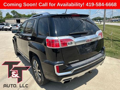 Ebony Twilight Metallic 2016 GMC Terrain Denali