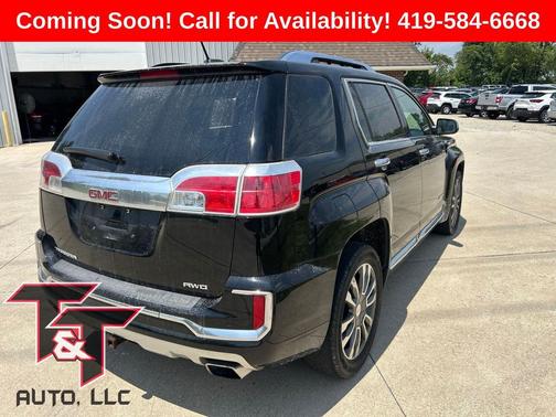 Ebony Twilight Metallic 2016 GMC Terrain Denali
