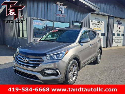 Mineral Gray 2017 Hyundai Santa Fe Sport 2.4L