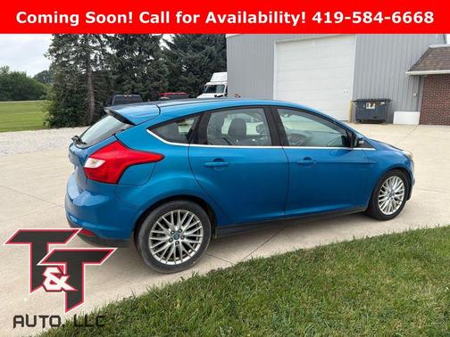 Blue Candy 2012 Ford Focus SEL