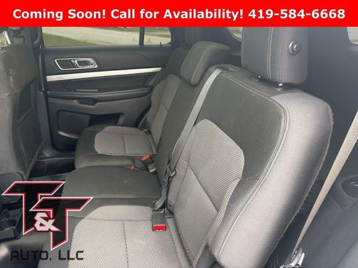 White Platinum Metallic Tri-Coat 2016 Ford Explorer XLT