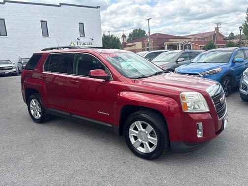Crystal Red Tintcoat 2013 GMC Terrain SLE-2