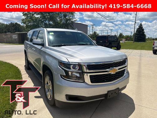 Silver Ice Metallic 2016 Chevrolet Suburban LT