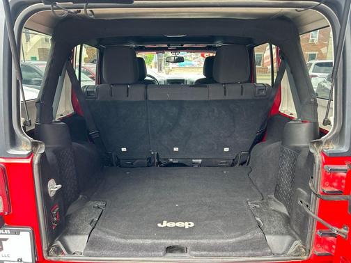 Firecracker Red Clear Coat 2015 Jeep Wrangler Unlimited Sport