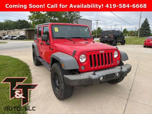 Firecracker Red Clear Coat 2015 Jeep Wrangler Unlimited Sport