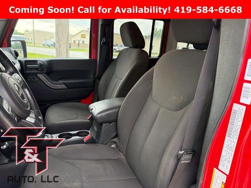 Firecracker Red Clear Coat 2015 Jeep Wrangler Unlimited Sport