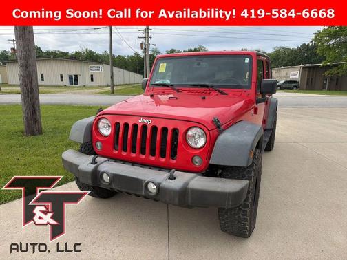 Firecracker Red Clear Coat 2015 Jeep Wrangler Unlimited Sport