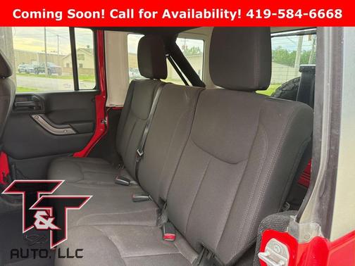 Firecracker Red Clear Coat 2015 Jeep Wrangler Unlimited Sport
