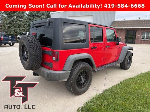 Firecracker Red Clear Coat 2015 Jeep Wrangler Unlimited Sport