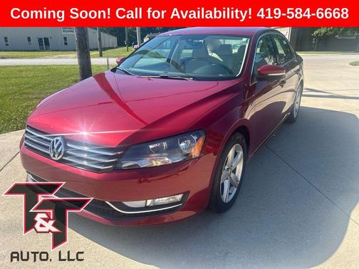 Fortana Red 2015 Volkswagen Passat 1.8T Limited Edition