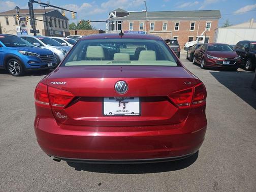Fortana Red 2015 Volkswagen Passat 1.8T Limited Edition
