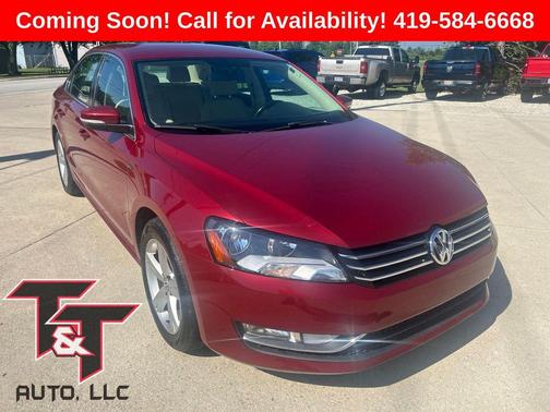 Fortana Red 2015 Volkswagen Passat 1.8T Limited Edition