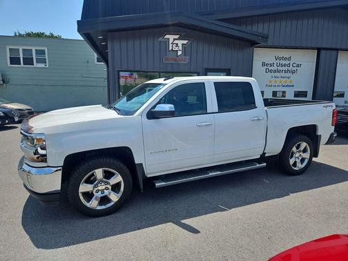 Summit White 2016 Chevrolet Silverado 1500 LT