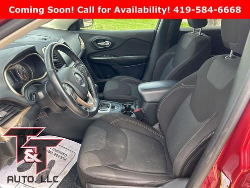 Deep Cherry Red Crystal Pearlcoat 2016 Jeep Cherokee Latitude