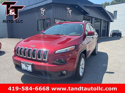 Deep Cherry Red Crystal Pearlcoat 2016 Jeep Cherokee Latitude