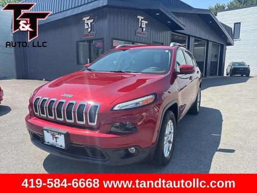 Deep Cherry Red Crystal Pearlcoat 2016 Jeep Cherokee Latitude