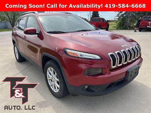 Deep Cherry Red Crystal Pearlcoat 2016 Jeep Cherokee Latitude