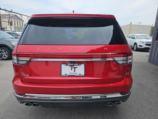 Red 2020 Lincoln Aviator Reserve AWD