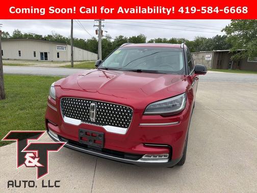 Red 2020 Lincoln Aviator Reserve AWD