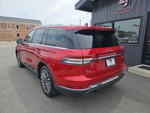 Red 2020 Lincoln Aviator Reserve AWD