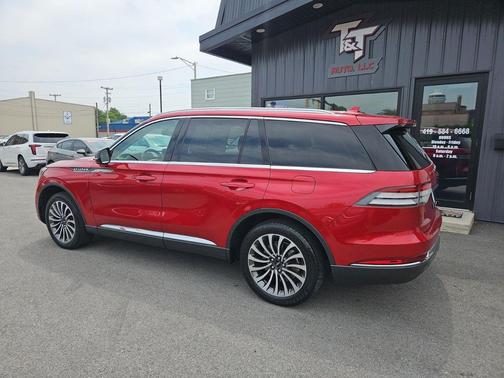 Red 2020 Lincoln Aviator Reserve AWD