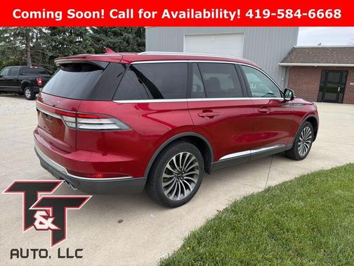 Red 2020 Lincoln Aviator Reserve AWD