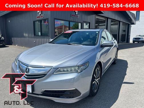 Blue 2016 Acura TLX V6 Tech