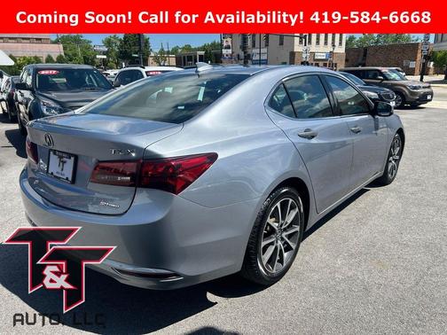 Blue 2016 Acura TLX V6 Tech