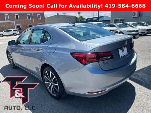 Blue 2016 Acura TLX V6 Tech