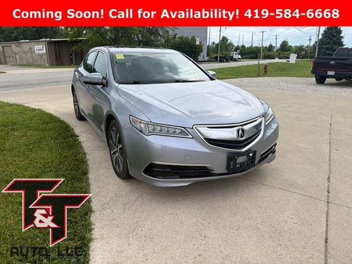 Blue 2016 Acura TLX V6 Tech