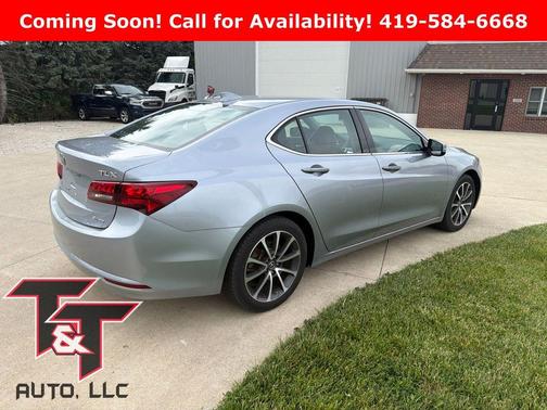 Blue 2016 Acura TLX V6 Tech