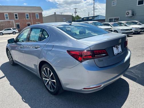 Blue 2016 Acura TLX V6 Tech