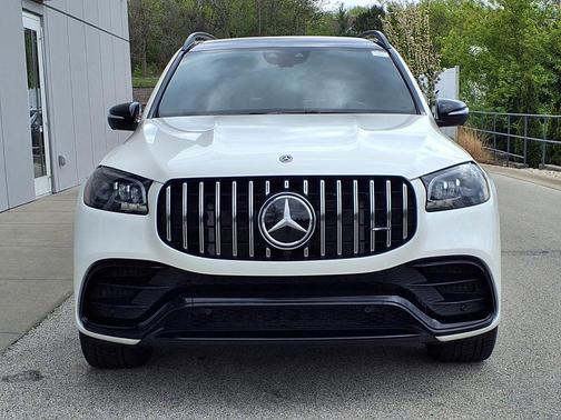 White 2021 Mercedes-Benz AMG GLS 63 Base