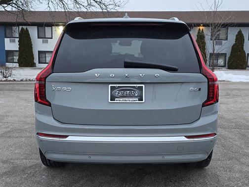 Vapour Grey Metallic 2026 Volvo XC90 Plus, B6 AWD Gas (mild hybrid), Gasoline, Bright, 7 Seats