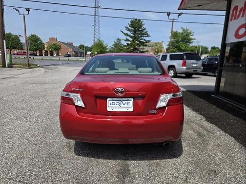Red 2007 Toyota Camry Hybrid Base