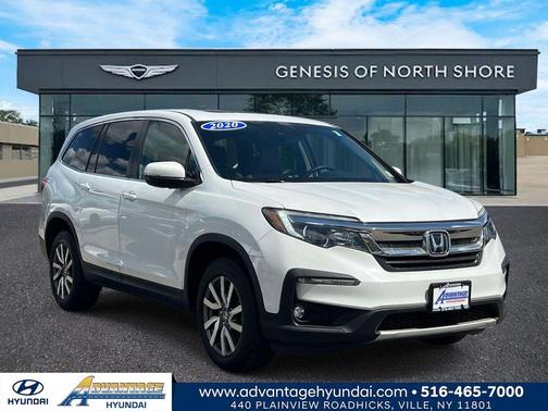 Taffeta White 2020 Honda Pilot EX-L