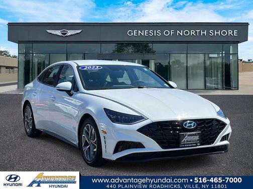 White 2023 Hyundai SONATA SEL