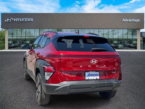 Red Metallic 2026 Hyundai KONA SEL Sport
