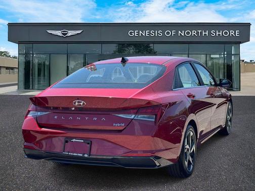 Red 2023 Hyundai ELANTRA HEV Limited