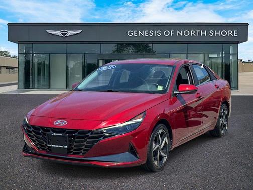 Red 2023 Hyundai ELANTRA HEV Limited