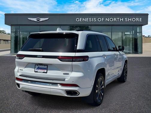 Bright White Clearcoat 2022 Jeep Grand Cherokee Overland