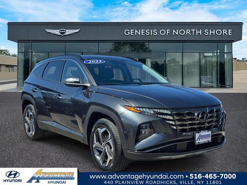 Gray 2023 Hyundai TUCSON Limited