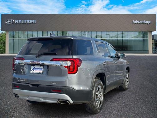 Satin Steel Metallic 2020 GMC Acadia SLE