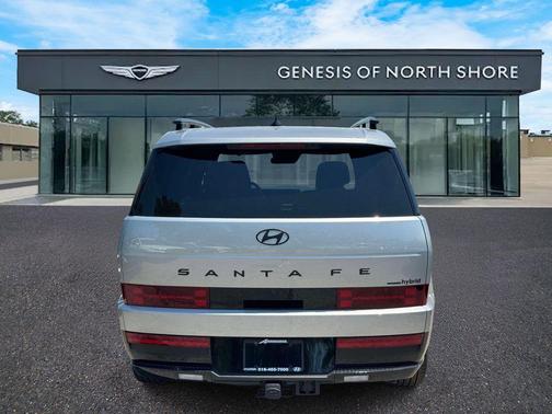 Shimmering Silver 2025 Hyundai SANTA FE HEV Calligraphy