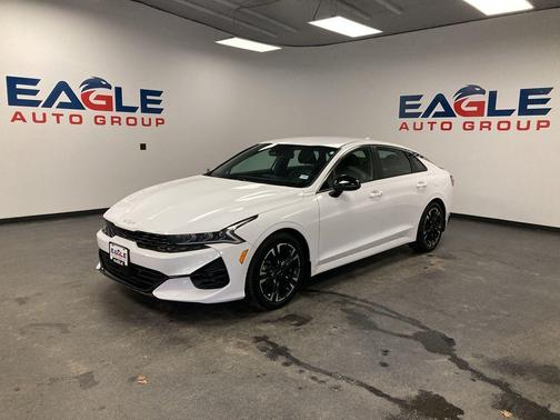 Glacial White Pearl 2024 Kia K5 GT-Line