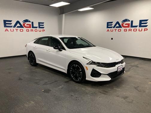 Glacial White Pearl 2024 Kia K5 GT-Line