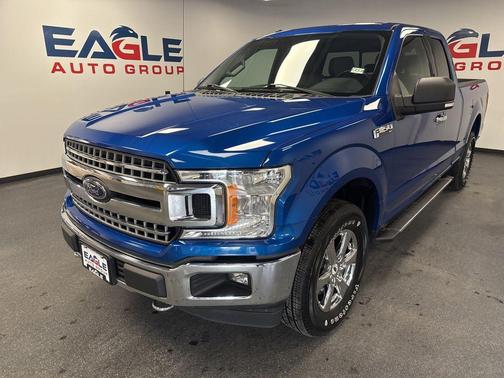 Lightning Blue 2018 Ford F-150 XLT