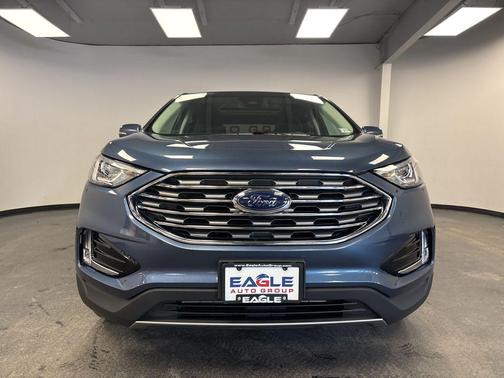 Blue Metallic 2019 Ford Edge SEL